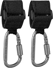 Longomat Baby Stroller Hook, Clip or Hang a Diaper Bag to Your Pram or Buggy, 2 Pieces