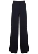 Marina Rinaldi Riccor Wide-leg Trousers - Navy - 23 (UK18 / Xxl) 23 (UK18 / XXL)