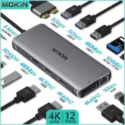 12 in 2 USB C Docking Station MacBook Pro/Air