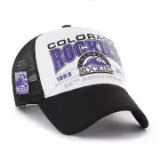 MLB Colorado Rockies Baseball Cap Foam Champ Trucker Mesh Cap 196002933191