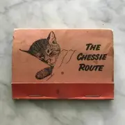 C&O Railway Chessie Route Advertising Golf Tee Holder