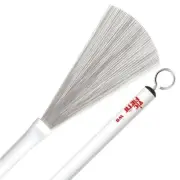 Vic Firth WB Jazz Brush White Plastic Handle