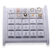 Modern Rings Display Stand (Not Include Jewelry)