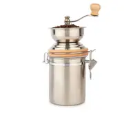 La Cafetiere 25cm Manual Stainless Steel Coffee Beans Grinder/Milling Silver