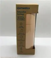 HoMedics Portable Ultrasonic Humidifier Light Pink