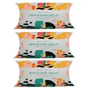 3x 2pc Urban Melody Australian Botanicals 50g Bath Bomb & 50ml Hand Cream Set