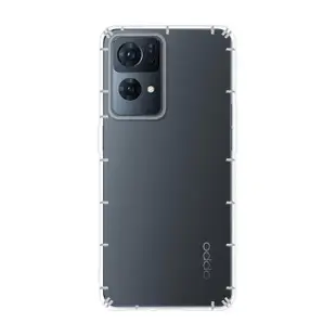 【RedMoon】OPPO Reno7 Pro 5G 防摔透明TPU手機軟殼 鏡頭孔增高版