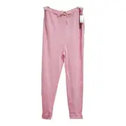 Sz Large NWT HoneyDew Sun Soaker Lounge Pants Pockets Sweatpants Pink Harem