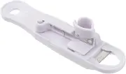 Alipis Bean Shredder Vegetable Peeler Slicer Japanese Snow Bean Grater Portable Hair Curler Food Grater Bean Slicer Cutter Bean Carrot Metal Pea Plastic White Stringer