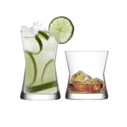 LAV 12 Piece Derin Glassware Set
