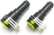 ACAECMGGFP Car Heating Water Pipe Joint Water Hose Connector Fit For Mazda 3 BK BL Fit For Mazda 5 2 Fit For Mazda 6 GH Heater parts and accessories(2 Pcs)