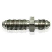 Aeroflow Straight Stainless Steel Bulkhead -3AN, AF320-03