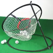Foldable Golf Chipping Net Nylon Collapsable Indoor Travel Golfing Target Home