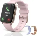 Smart Watch Women Make Calls - 2022 Smartwatch for Android iOS Phones pink