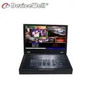 DeviceWell HDS9125 4K 5 Channel HDMI Video Switcher For Live Streaming LCD Monit
