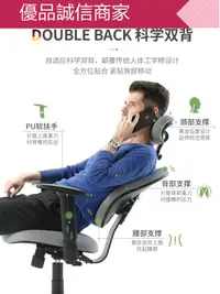 在飛比找樂天市場購物網優惠-優品誠信商家 普格瑞司08BH電腦椅人體工學椅家用座椅舒適久