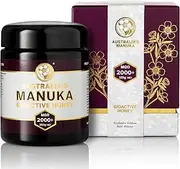 Australia's Manuka Premium Bioactive Manuka Honey | Limited Rare Reserve | Certified High MGO 2000+ (NPA 34+) | 100% Pure Raw Bee Honey - Among the highest-grade Manuka honeys available globally today! - 350g/12.3oz