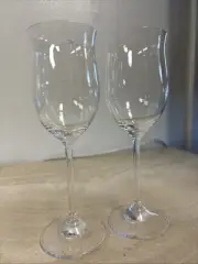 Marquis By Waterford Crystal Deep Red Wine And White Wine Glasses (2 Of Each)