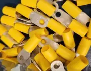 QTY: 100 TYCO 324050 Ring and Spade Tongue Terminals *US SELLER* FREE SHIPPING