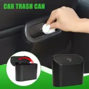 1x Car Trash Bin Door Hanging Trash Can Rubbish Garbage Car Storage Box 202^HOTY