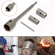 Square Shank Saw Hole Drill Bit Carbide Cutter for Concrete Masonry 30-160mm New