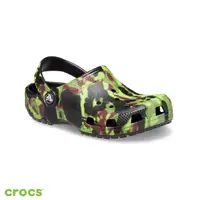 在飛比找momo購物網優惠-【Crocs】童鞋 經典噴霧迷彩大童克駱格(208305-0