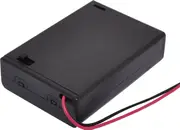 3 X AA Battery Holder With On/Off Switch
