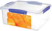 Sistema 1850 Klip It Collection Rectangle Food Storage Container, 169 Ounce/21 C