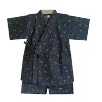 在飛比找蝦皮購物優惠-現貨 純棉方格布日本原單甚平男寶寶兒童和服套裝家居演出汗蒸蒸