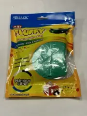 fluffy air dry modeling clay for kids 2 OZ GREEN
