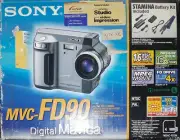 Sony Mavica MVC-FD90 1.6MP Digital Camera - Black