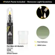 Touch Up Paint For Man All Models 6268 Urban Green With Polish Paste