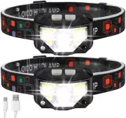 Bright Led Super Rechargeable Headlamp Head Flashlight Torch Lamp Lumen Headligh