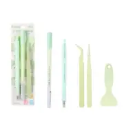 Doraking Scrapbooking Tools with Glue Tweezer Shovel Cutter Pen for Crafting,...