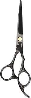 HAKIDZEL Black Professional Hair Scissors for Precision Cutting and Grooming Salons Barber Shops Durable Hairdressing Tools for Men and Women