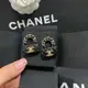 [二手] Chanel 香奈兒黑色包包耳環