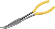 SHINEOFI 1pc Extended Plier with Bend Durable Repairing Tool for Wiring Comfortable Grip Non Slip Design for Precision Tight Spaces