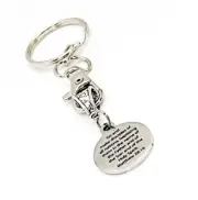 Make Disciples Charm Keychain, Matt 28 19, Scripture Gift, Disciples of All