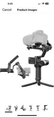 ZHIYUN Weebill 2, 3-Axis Gimbal Stabilizer for DSLR and Mirrorless Camera