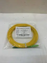 Elfcam - 15m Fiber Optic Cable SC/APC to LC/APC OS2 Singlemode Simplex