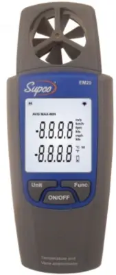 SP-EM20 SUPCO Thermo-Anemometer BRAND: SUPCO