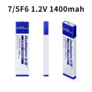 1.2V 1400mAh MD CD Player Rechargeable Battery Prismatic 7/5 F6 Ni-MH Batteries