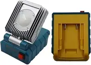 SMZhomeone Cordless LED Work Light 1000LM Rechargeable Flashlight LED Floodlight For Car Repair, Workshop, Construction Site, Walking