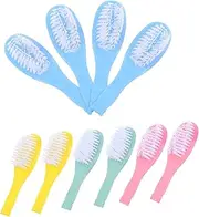YARNOW 10Pcs Brush Ergonomic Newborn Hair Brushes for Gentle and Scalp Massage Safe and Comfortable Hair Care Supplies for Daily Use