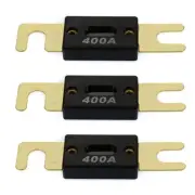 VOODOO 400 Amp ANL Inline Fuse Car Audio for Fuse Holder (3 Pack)