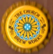 USA Plastic Lined Beer Crown Bottle Cap: Church Brewing