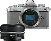 Nikon Z fc Mirrorless Camera (Natural Grey) + NIKKOR Z 28mm f/2.8 Lens Kit