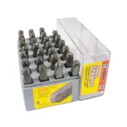 Ch Hanson Standard Steel Hand Stamp Set, 1/4 In, A Thru Z - 1 per ST - 20300