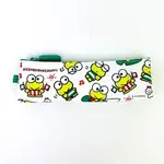 【震撼精品百貨】KEROKEROKEROPPI 大眼蛙 日本三麗鷗SANRIO 大眼蛙矽膠筆袋 化妝包-綠*78472