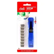 Mini Metal Paper Cliper Blue Clip Refills Large Capacity Folder Office School Binding Paper Machine Paperless Supplies Clip